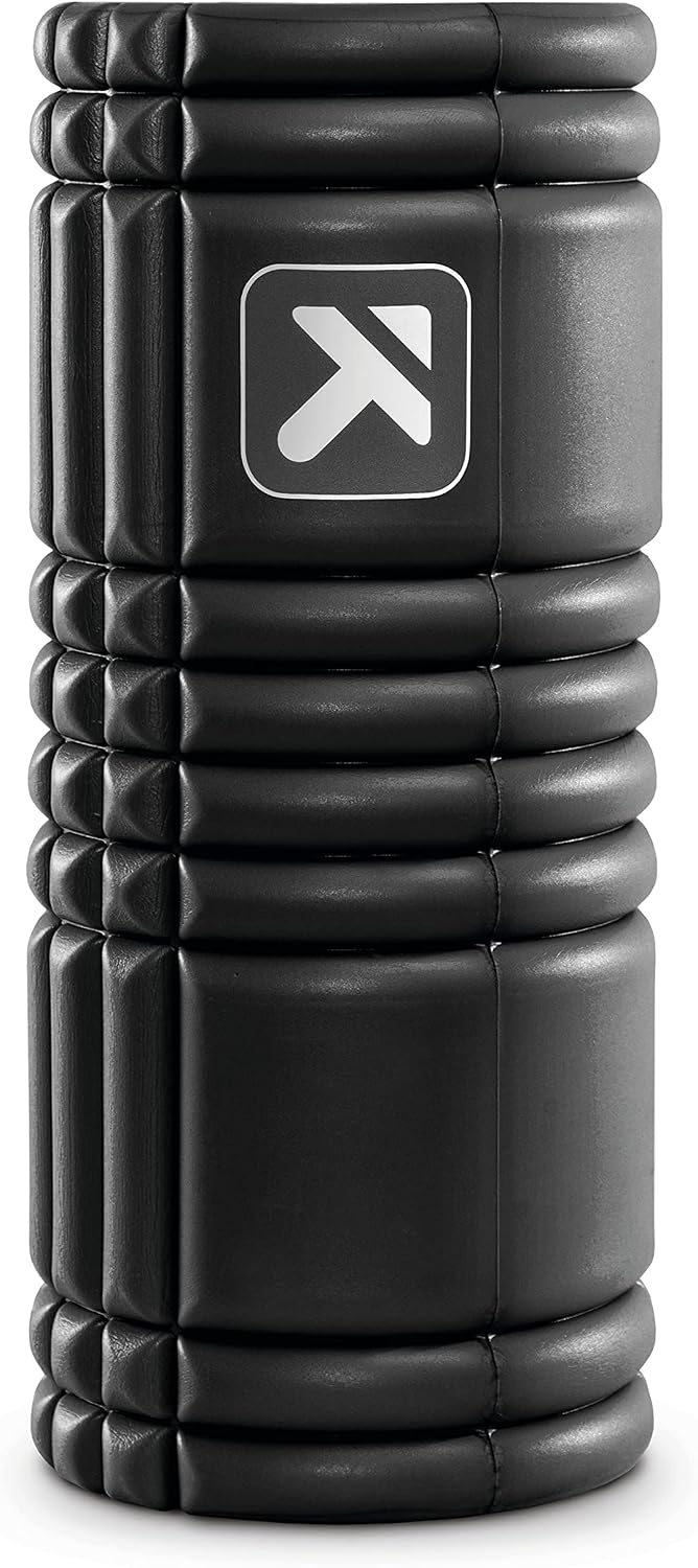 Therapy Grid Patented Multi-Density Foam Massage Roller (30% Renewable Materials) Exercise, Deep Tissue Muscle - Muscle Pain&Tightness, Improves Circulation (13"), Tan