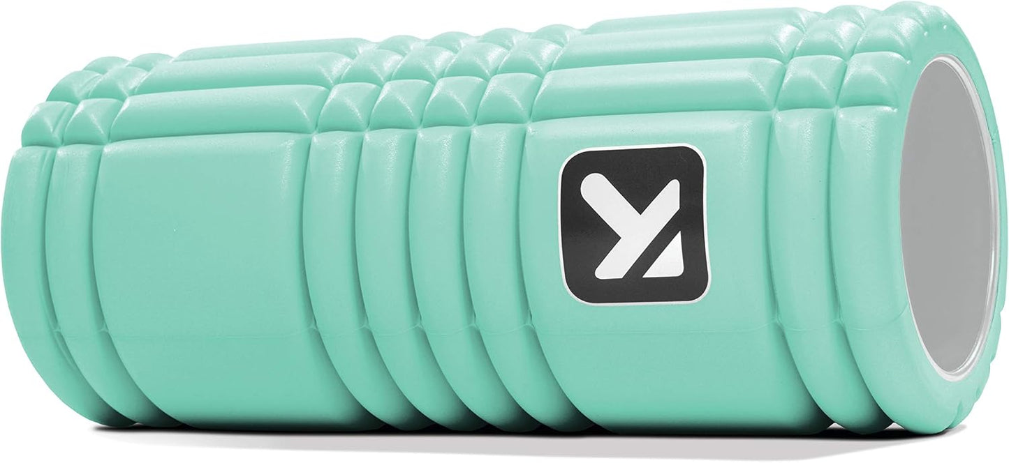 Therapy Grid Patented Multi-Density Foam Massage Roller (30% Renewable Materials) Exercise, Deep Tissue Muscle - Muscle Pain&Tightness, Improves Circulation (13"), Tan