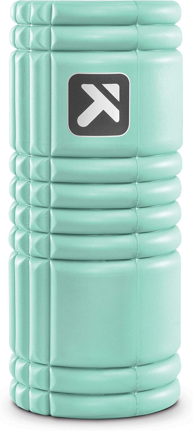 Therapy Grid Patented Multi-Density Foam Massage Roller (30% Renewable Materials) Exercise, Deep Tissue Muscle - Muscle Pain&Tightness, Improves Circulation (13"), Tan