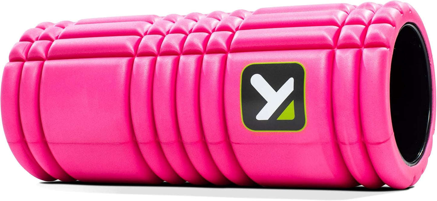 Therapy Grid Patented Multi-Density Foam Massage Roller (30% Renewable Materials) Exercise, Deep Tissue Muscle - Muscle Pain&Tightness, Improves Circulation (13"), Tan