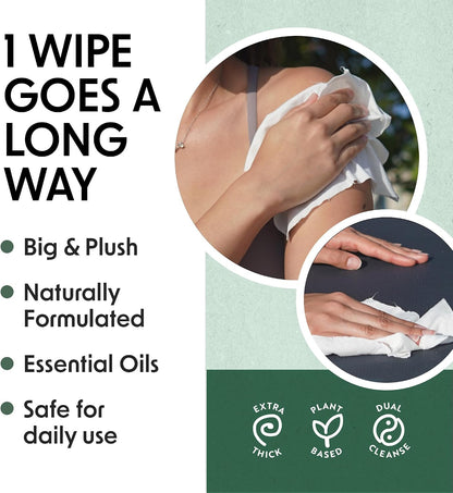 Yoga Mat Cleaner Wipes, EWG Verified, 400 Ct Plant-Based Lemongrass, Eucalyptus & Vinegar Wipes for Gym & Fitness Equipment & All Purpose Gym Cleaning - Safe for Peloton Bikes & Treadmills