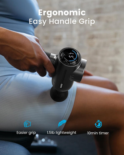 Active+ Massage Gun, App-Controlled Guided Courses, Bluetooth