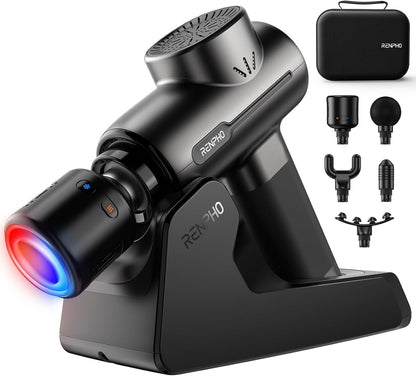 Active+ Massage Gun, App-Controlled Guided Courses, Bluetooth