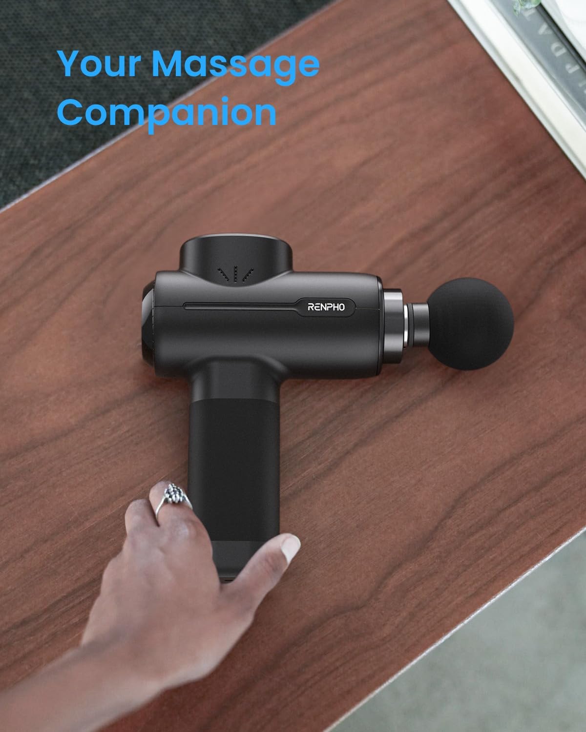 Active+ Massage Gun, App-Controlled Guided Courses, Bluetooth