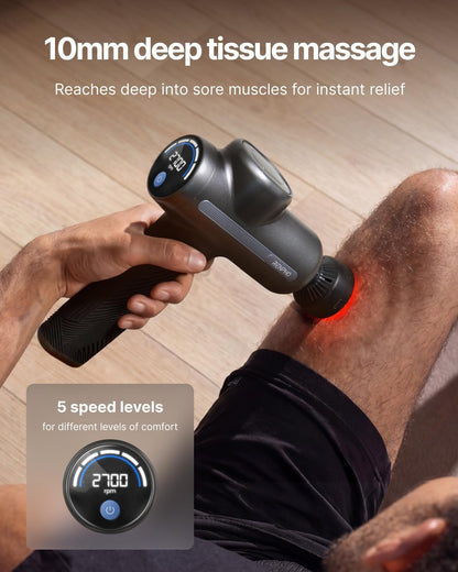 Active+ Massage Gun, App-Controlled Guided Courses, Bluetooth