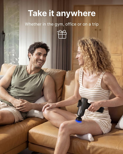 Active+ Massage Gun, App-Controlled Guided Courses, Bluetooth