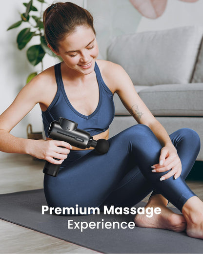 Active+ Massage Gun, App-Controlled Guided Courses, Bluetooth