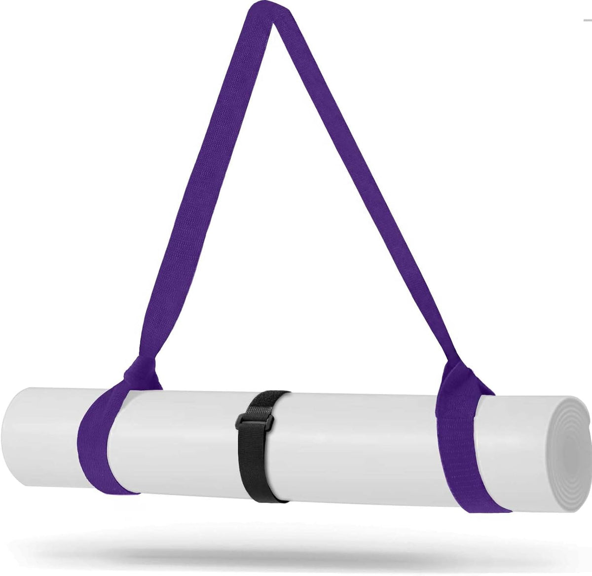 Yoga Mat Carrier Strap - Adjustable Thick and Wide Strap for Carrying Mat or Stretching