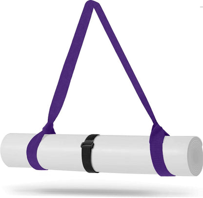 Yoga Mat Carrier Strap - Adjustable Thick and Wide Strap for Carrying Mat or Stretching