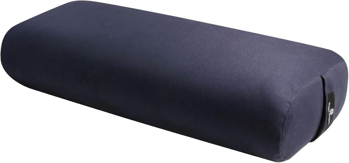 Standard Yoga Bolster - Firm, Supportive, Handmade, Durable