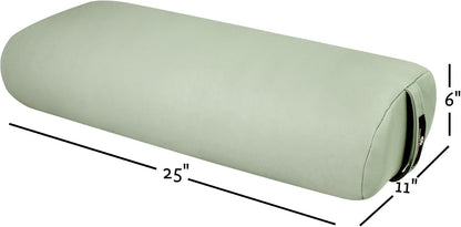 Standard Yoga Bolster - Firm, Supportive, Handmade, Durable