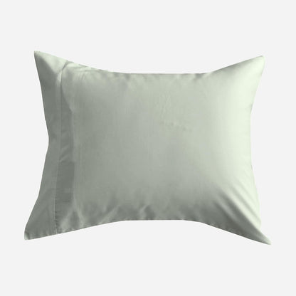 by SIJO Pillowcase Set, 100% Viscose derived from Organically Grown Bamboo, Buttery Soft, Silky, Breathable, Cooling, Oeko-TEX, High GSM, 2-Pack, Envelope Closure (Queen, Forest)