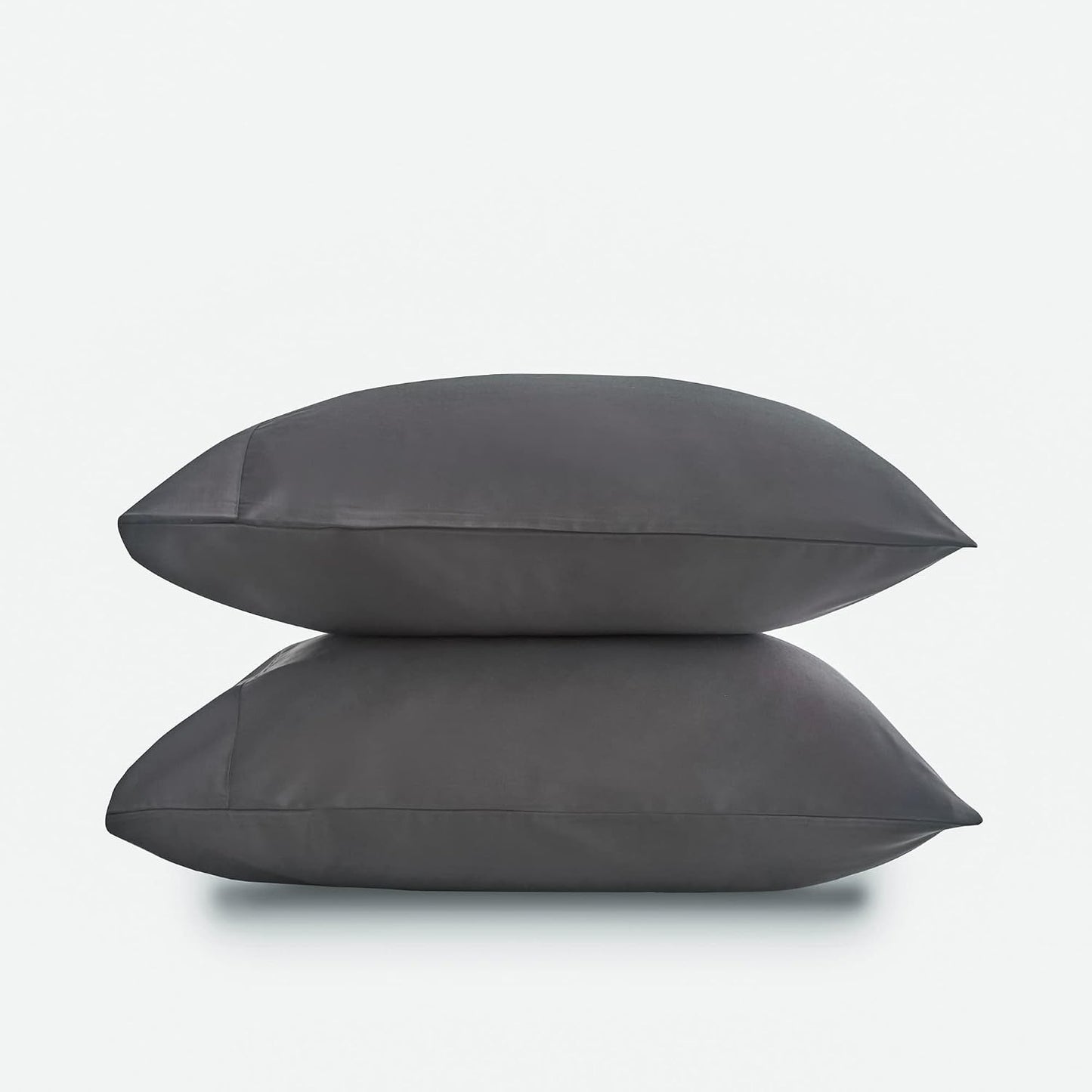 by SIJO Pillowcase Set, 100% Viscose derived from Organically Grown Bamboo, Buttery Soft, Silky, Breathable, Cooling, Oeko-TEX, High GSM, 2-Pack, Envelope Closure (Queen, Forest)