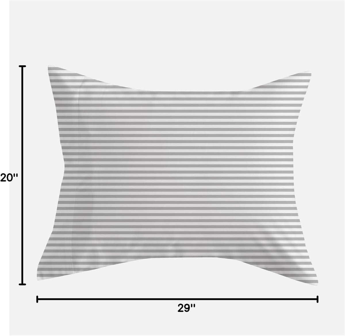 by SIJO Pillowcase Set, 100% Viscose derived from Organically Grown Bamboo, Buttery Soft, Silky, Breathable, Cooling, Oeko-TEX, High GSM, 2-Pack, Envelope Closure (Queen, Forest)