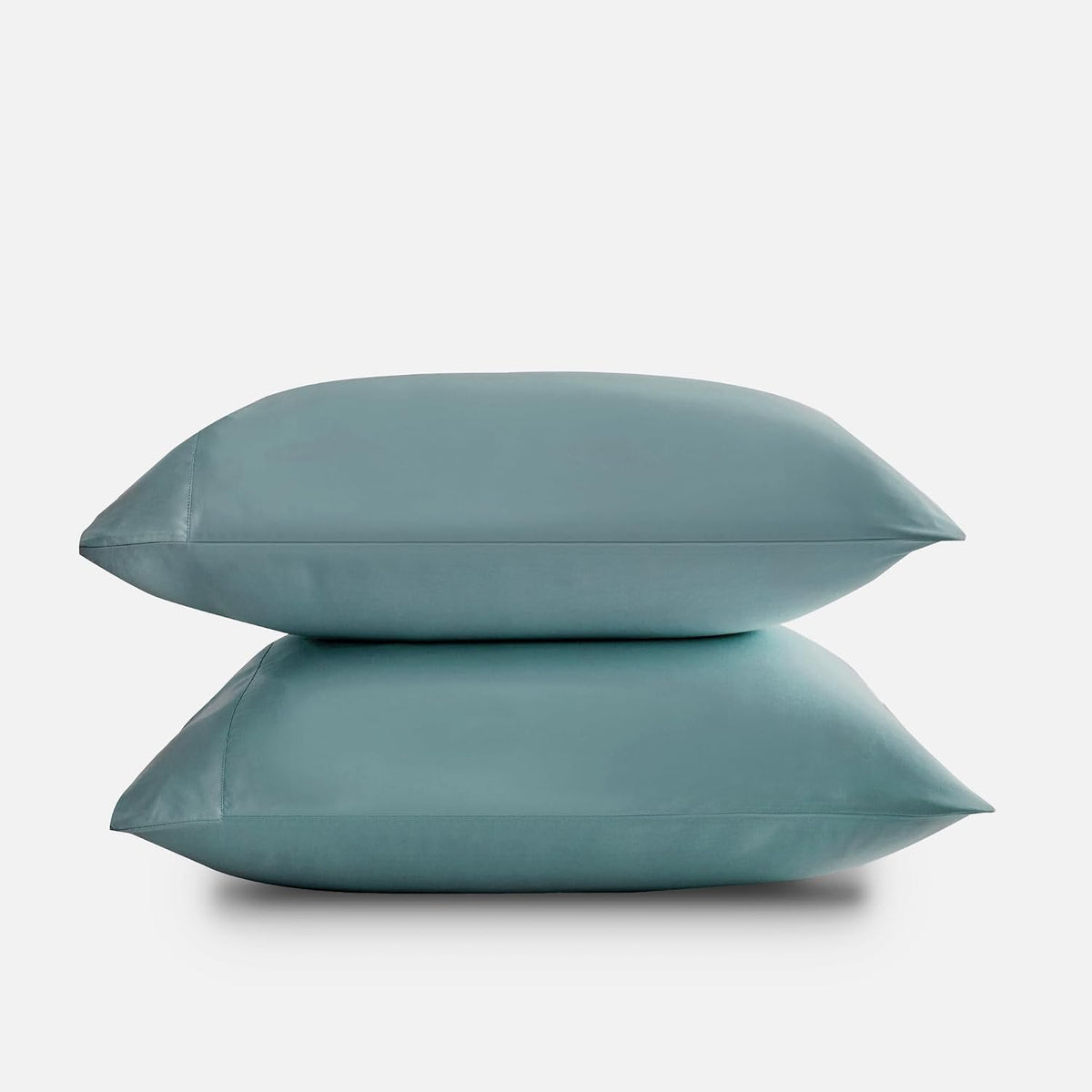 by SIJO Pillowcase Set, 100% Viscose derived from Organically Grown Bamboo, Buttery Soft, Silky, Breathable, Cooling, Oeko-TEX, High GSM, 2-Pack, Envelope Closure (Queen, Forest)