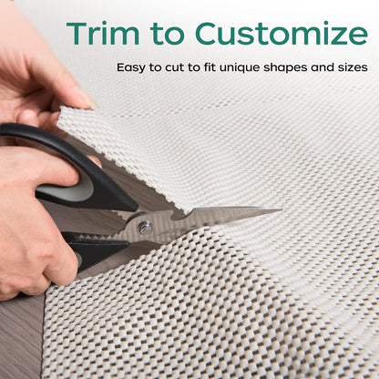 Non Slip Rug Pad Gripper 2 x 3 Feet Extra Thick Carpet Pads for Area Rugs and Hardwood Floors, Keep Your Rugs Safe and in Place