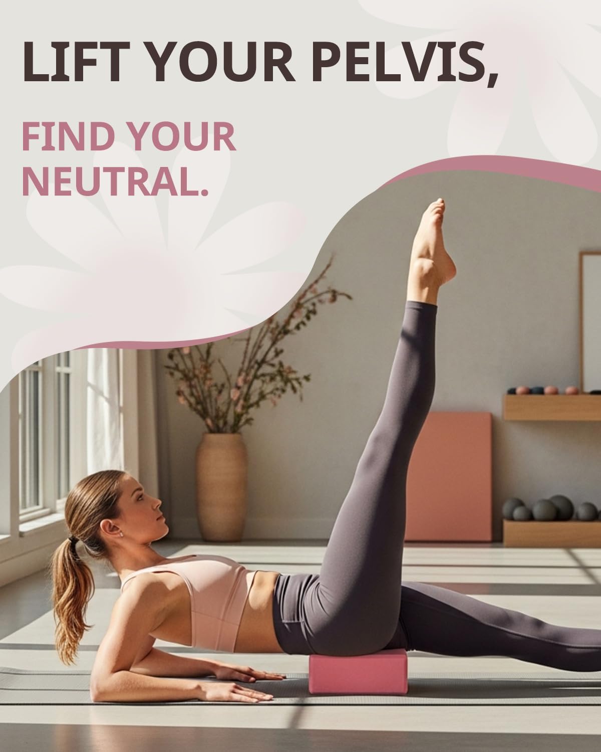 Yoga Blocks 2 Pack, Soft Non-Slip Foam Blocks with Beveled Edges for Alignment and Stretching in Yoga, Pilates, and Dance - Supportive, Lightweight, Odor Resistant, Latex-Free