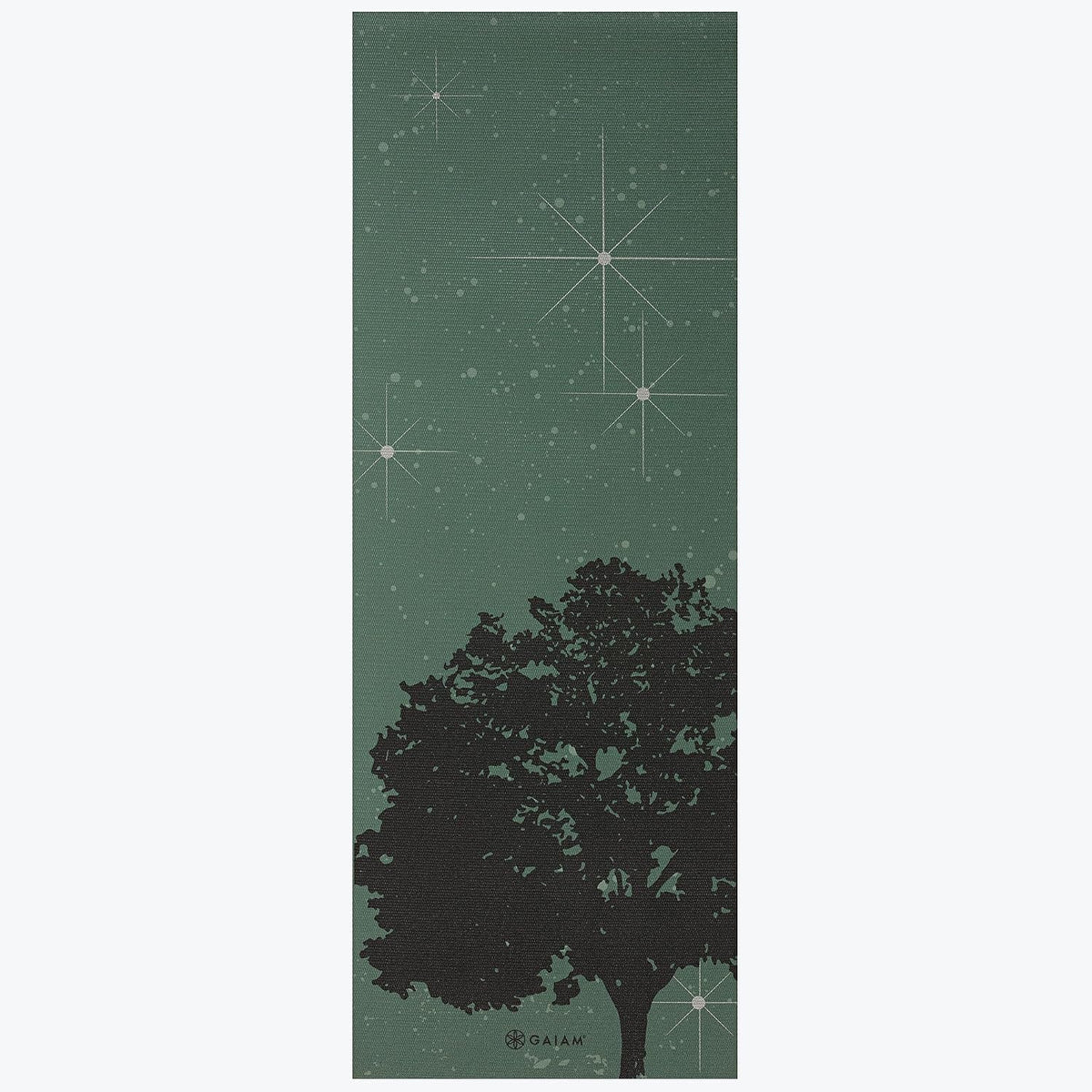 Yoga Mat Classic Print, 4mm Non-Slip Mat | Lightweight 4mm print yoga mat with non-slip grip. Ideal for yoga, Pilates & floor workouts at home or studio.