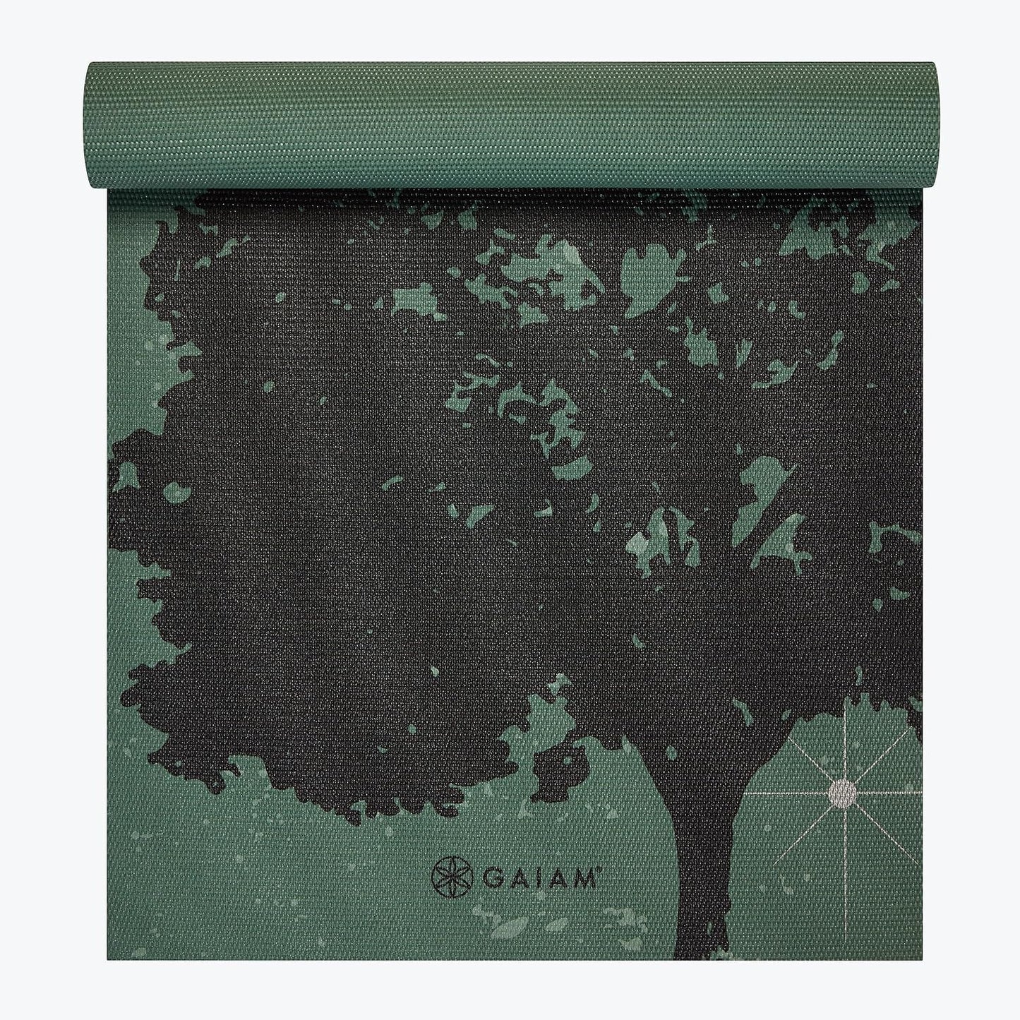 Yoga Mat Classic Print, 4mm Non-Slip Mat | Lightweight 4mm print yoga mat with non-slip grip. Ideal for yoga, Pilates & floor workouts at home or studio.