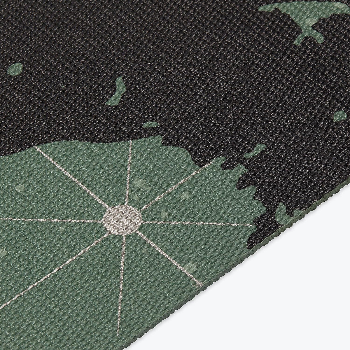 Yoga Mat Classic Print, 4mm Non-Slip Mat | Lightweight 4mm print yoga mat with non-slip grip. Ideal for yoga, Pilates & floor workouts at home or studio.