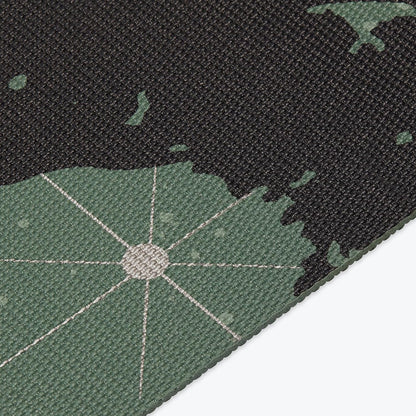 Yoga Mat Classic Print, 4mm Non-Slip Mat | Lightweight 4mm print yoga mat with non-slip grip. Ideal for yoga, Pilates & floor workouts at home or studio.