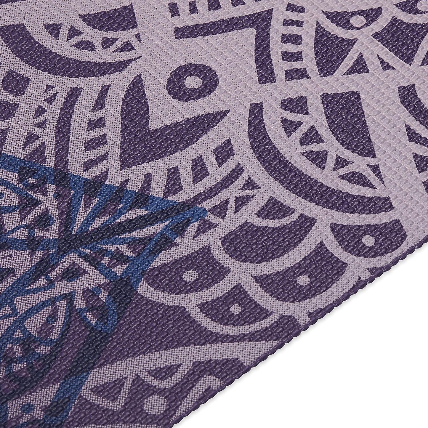 Yoga Mat Classic Print, 4mm Non-Slip Mat | Lightweight 4mm print yoga mat with non-slip grip. Ideal for yoga, Pilates & floor workouts at home or studio.
