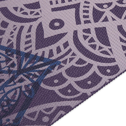 Yoga Mat Classic Print, 4mm Non-Slip Mat | Lightweight 4mm print yoga mat with non-slip grip. Ideal for yoga, Pilates & floor workouts at home or studio.