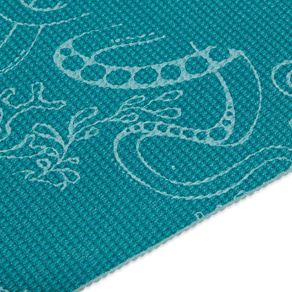 Yoga Mat Classic Print, 4mm Non-Slip Mat | Lightweight 4mm print yoga mat with non-slip grip. Ideal for yoga, Pilates & floor workouts at home or studio.