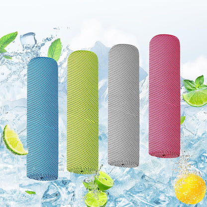 Cooling Towel (40"x12") - for Neck/Face, Ice Towel,Chilly Towel, Cooling Neck Wraps for Hot Weather Instant Chill, Soft Microfiber for Yoga, Gym, Golf, Running,Workout, Outdoor Sports, Hiking