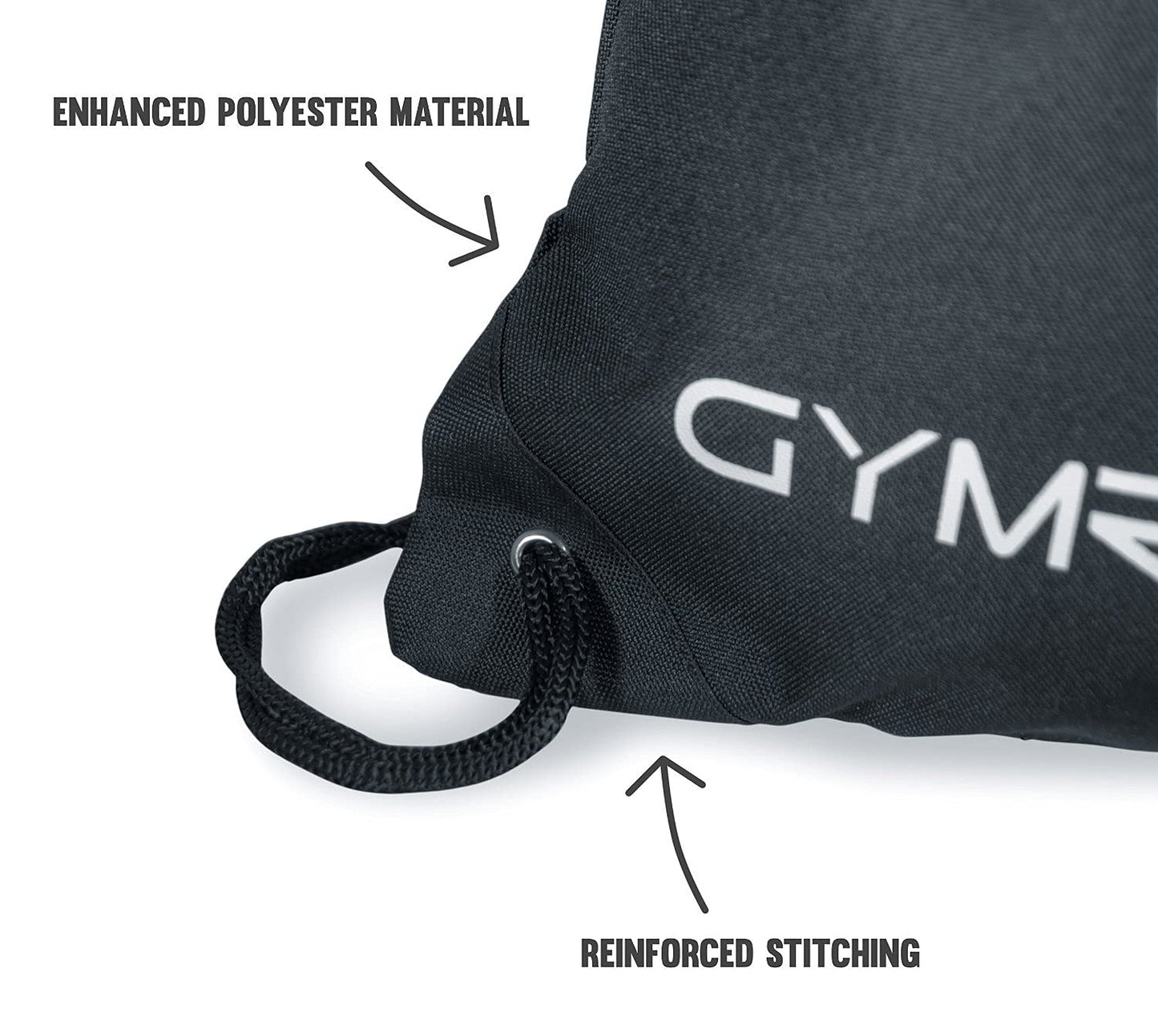 Knee Sleeves (1 Pair) with Gym Bag - IPF Approved - Support Compression Brace for Squats, Fitness, Weightlifting, Cross Training, Powerlifting - 7MM Neoprene Sleeves - For Men & Women (Black/Black, Large)