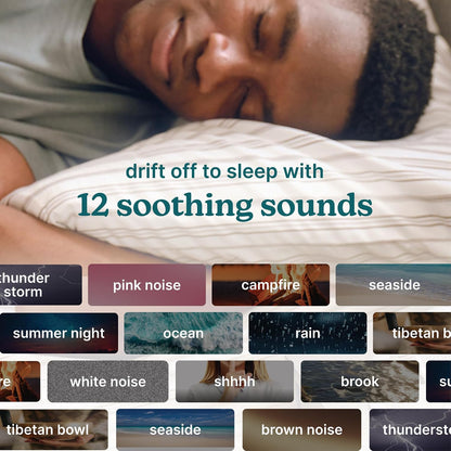SoundSleep White Noise Sound Machine, Silver