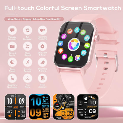 Smart Watch for Men, 120 Sports Modes Smartwatch with 1.83" HD, Alexa Built-in, Heart Rate/Sleep Monitor, IP67 Waterproof, Bluetooth Call & Music Control Fitness Watch for iPhone/Android (Black)