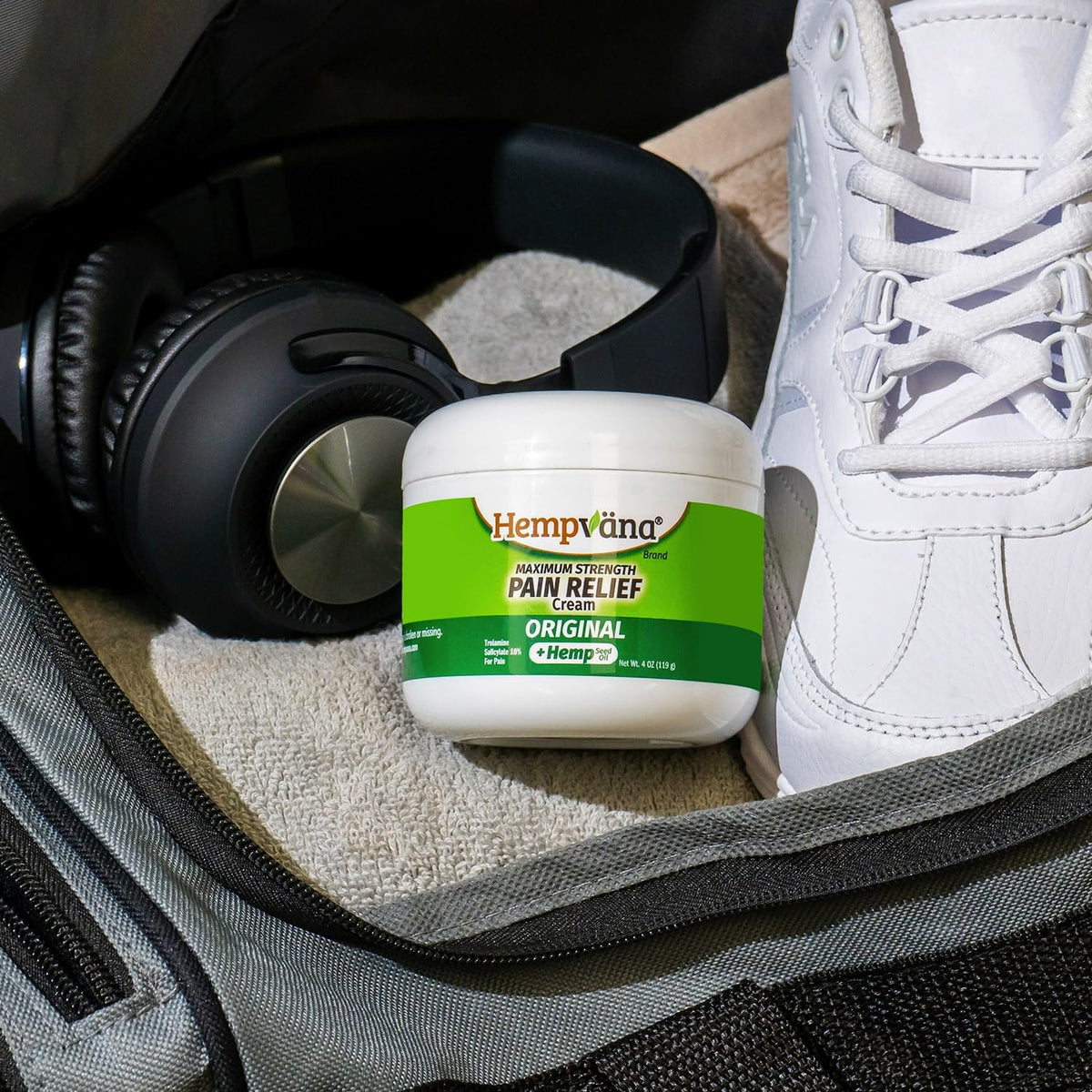 As Seen On TV Hempvana Original Relief Cream Maximum Strength, The Hemp Cream for Muscle Joint Back Knee Shoulder Neck Elbow Hand Foot