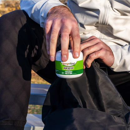 As Seen On TV Hempvana Original Relief Cream Maximum Strength, The Hemp Cream for Muscle Joint Back Knee Shoulder Neck Elbow Hand Foot