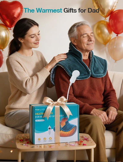 Graphene-Infused Heating Pad for Neck and Shoulders and Back