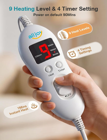 Graphene-Infused Heating Pad for Neck and Shoulders and Back