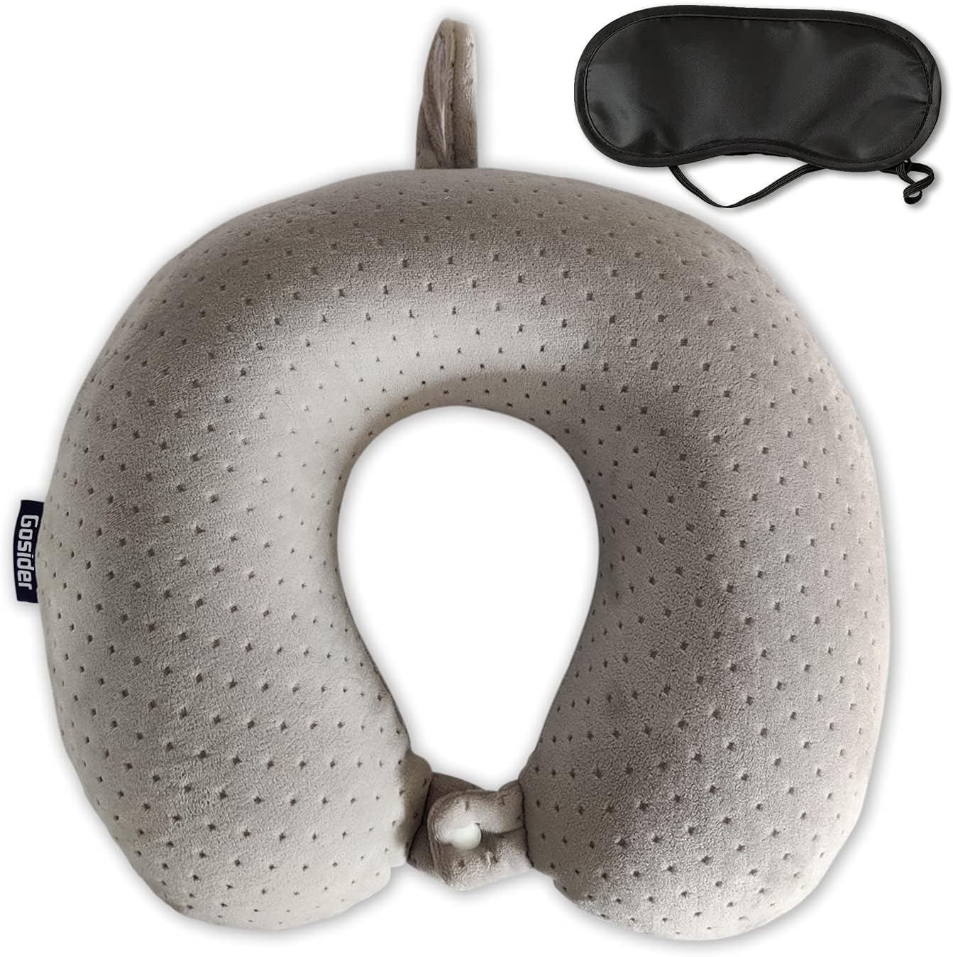 Neck Pillows for Sleeping, Memory Foam Travel Pillow, Pink