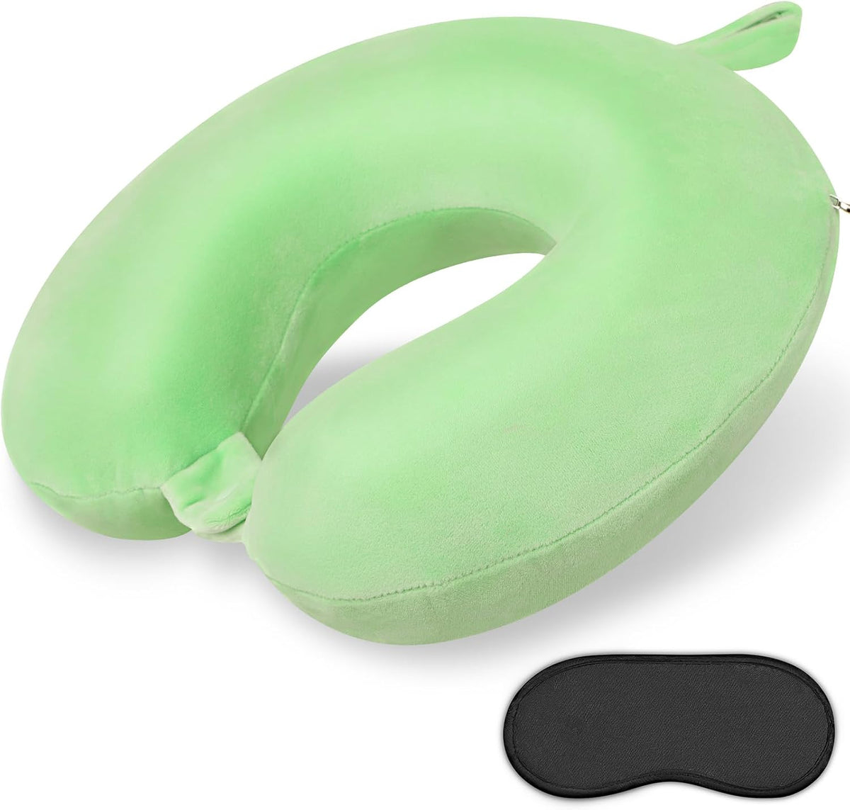 Neck Pillows for Sleeping, Memory Foam Travel Pillow, Pink