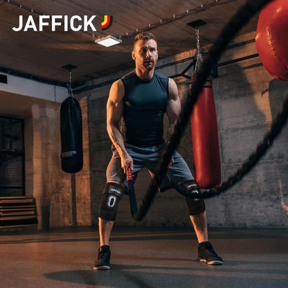 Knee Sleeves (1 Pair),Double Layer Compression Knee Braces for Suitable for Squats, Weightlifting, Powerlifting, Gym Exercises, Unique Pressure Belt Design，7MM Neoprene Sleeves