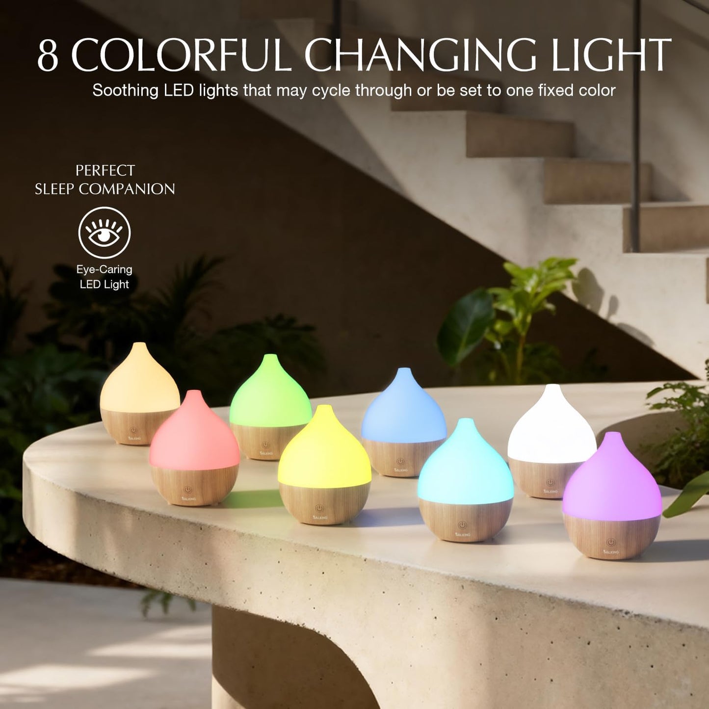 Essential Oil Diffuser for Home, 100ml Small Aromatherapy Diffuser