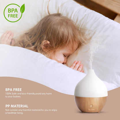 Essential Oil Diffuser for Home, 100ml Small Aromatherapy Diffuser