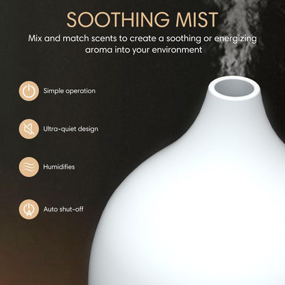 Essential Oil Diffuser for Home, 100ml Small Aromatherapy Diffuser