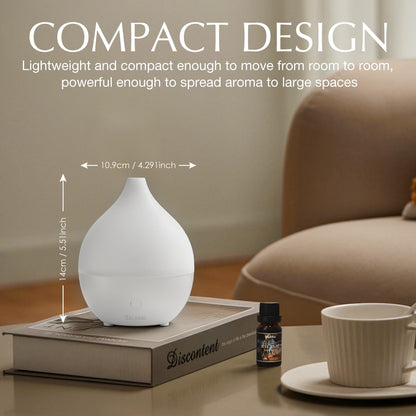 Essential Oil Diffuser for Home, 100ml Small Aromatherapy Diffuser