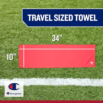 Face & Neck Cooling Towel, 34"x10" (Knockout Pink)