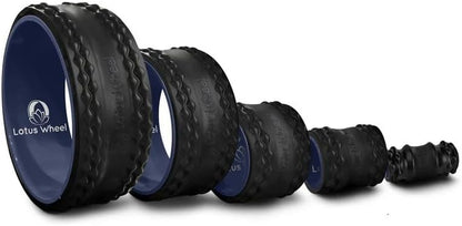 Premium 5-Pack Foam Roller | Yoga Wheel Back Stretcher, Muscle Roller, Massage Roller, Back Cracker