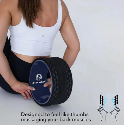 Premium 5-Pack Foam Roller | Yoga Wheel Back Stretcher, Muscle Roller, Massage Roller, Back Cracker