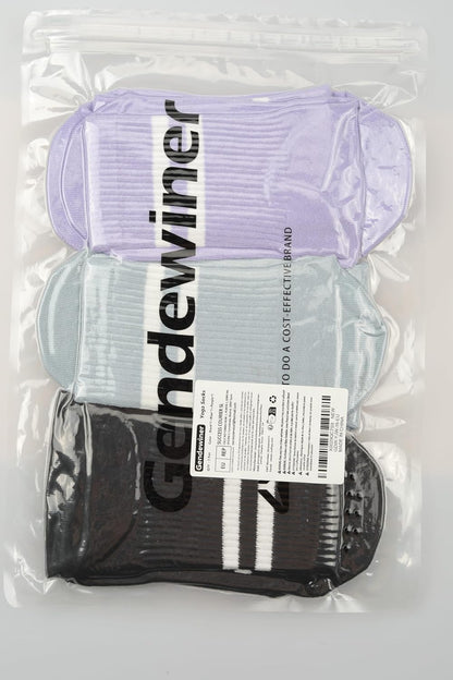 Non Slip Yoga Grip Pilates Socks for Women and Men Anti Slipper Grippy Socks for Ballet, Hospital, Dance