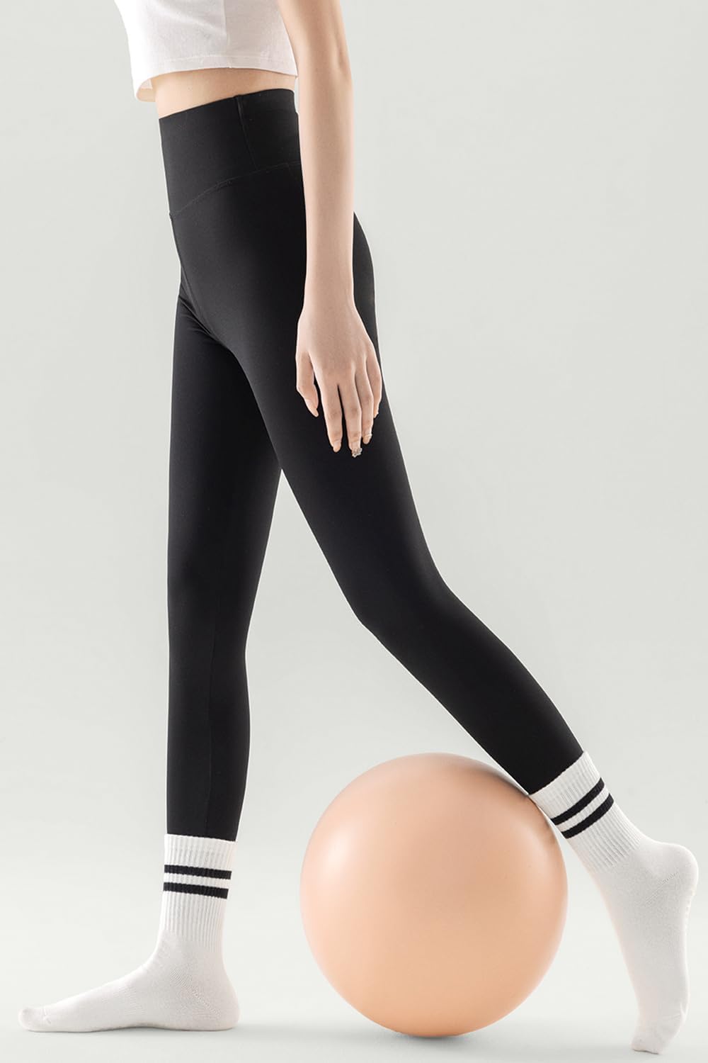 Non Slip Yoga Grip Pilates Socks for Women and Men Anti Slipper Grippy Socks for Ballet, Hospital, Dance