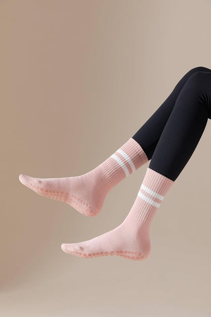 Non Slip Yoga Grip Pilates Socks for Women and Men Anti Slipper Grippy Socks for Ballet, Hospital, Dance