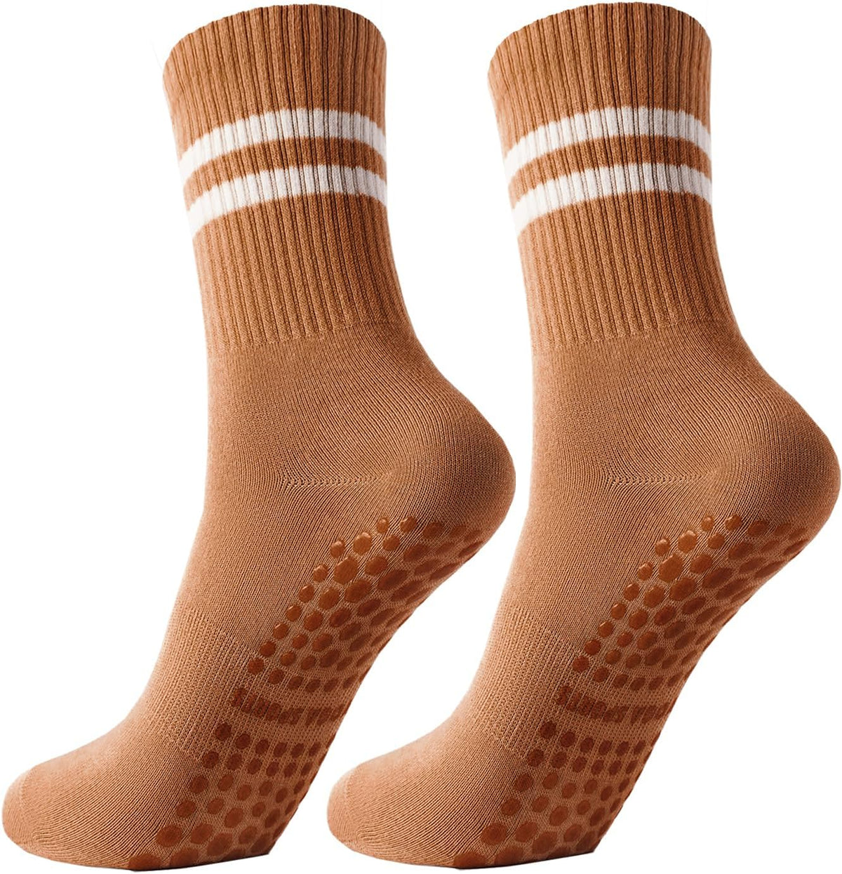 Non Slip Yoga Grip Pilates Socks for Women and Men Anti Slipper Grippy Socks for Ballet, Hospital, Dance